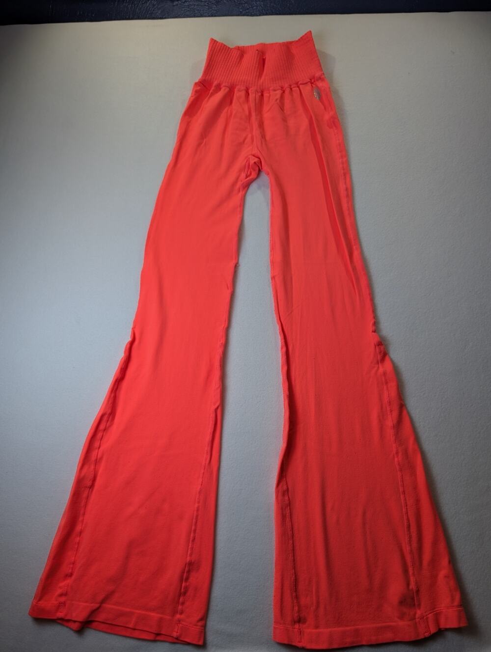 Free People Movement Coral Ribbed Activewear Flared Pants Size Small